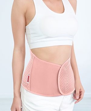 Babyhug Large Size Post Maternity Belly Support & Reshaping Corset Belt - Pink