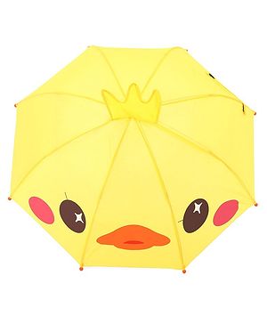 Babyhug Umbrella 3D Animal Design - Yellow