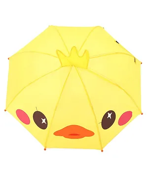 Babyhug Umbrella 3D Animal Design - Yellow