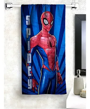 Athom Trendz Marvel Spider-Man Bath Towel - Blue