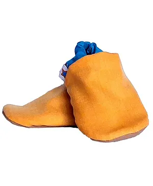 Skips Dual Color Booties - Yellow & Blue