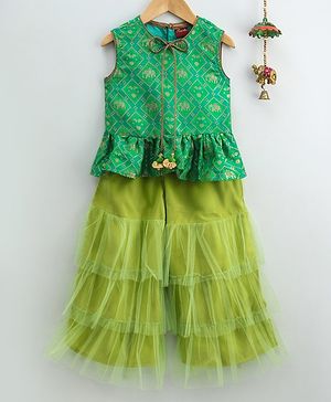 chinna pillala long frocks