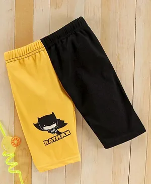 Mom's Love Swimming Trunk Batman Print - Yellow