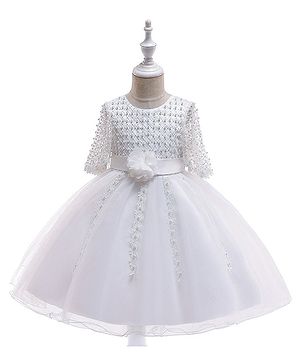 firstcry baby party frocks