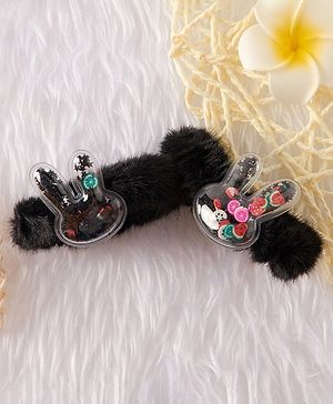 Babyhug Hair Rubber Pack of 2 - Black - FREE SIZE Black