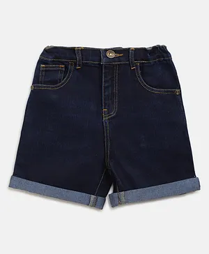 Nauti Nati Solid Shorts - Blue