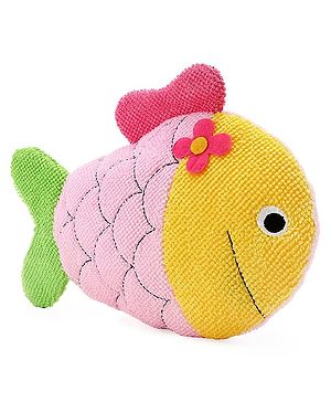 Babyhug Fish Shape Bath Glove - Pink