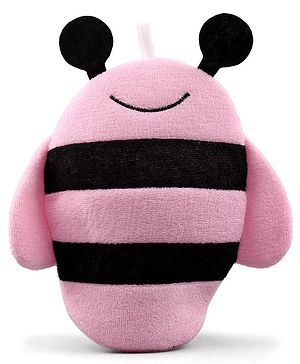 Babyhug Honeybee Shape Bath Glove - Pink