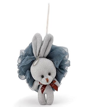 Babyhug Bunny Bath Loofah - Grey