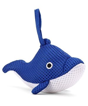 Babyhug Bath Sponge Whale Shaped - Blue