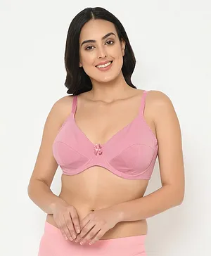 Curvy Love Medium Coverage Plus Size Bra - Pink