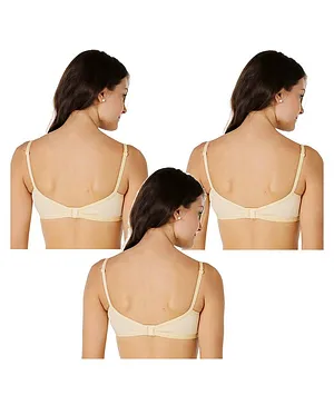 Morph Maternity Pack Of 3 Leak Proof Maternity Bras - Beige