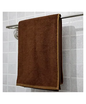 Mom's Home Organic Cotton Bath Towel - Brown