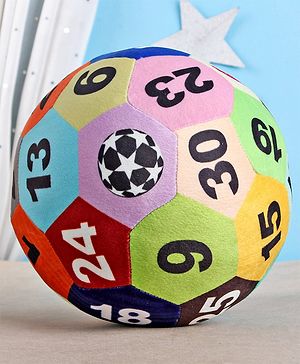 Babyhug Number Soft Ball Multicolor - Height 18 cm