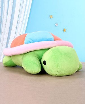 Babyhug Turtle Soft Toy Green - Height 40 cm