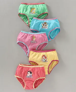 7 PACK Disney Little Girls' Frozen II Panties Multicolor Briefs