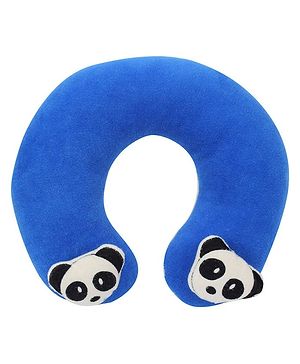 Babyhug Neck  Pillow With Panda Motifs - Blue