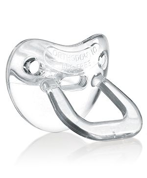 Babyhug Orthodontic Pacifier - White - L 16.5 x B 12.2 cm White