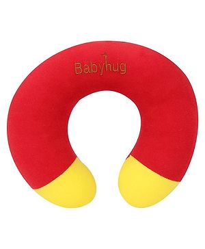 Babyhug Plush Neck Pillow - Red