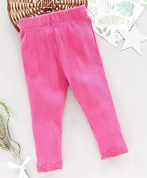 Babyhug Full Length Legging - Fuchsia