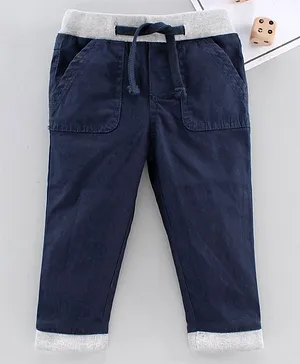 Under Fourteen Only Full Length Lounge Pant Solid Color - Blue