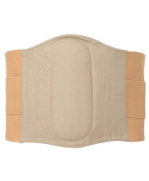 Aaram Postpartum Lumbo Sacral Belt Large - White And Nude