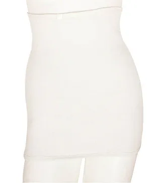 Aaram Corset For Compression And Tummy Reducer Small - White