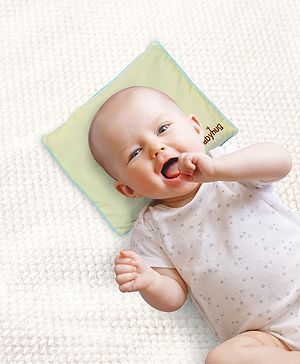 Babyhug Rai (Mustard) Seed Filled Pillow Rectangle Shape Light Yellow - 1 Kg Rai Seeds