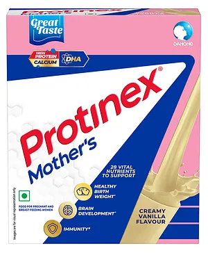 Protinex Mother's Nutritional Drink to Support Healthy Birth Weight & Immunity Vanilla Flavour - 250 gm