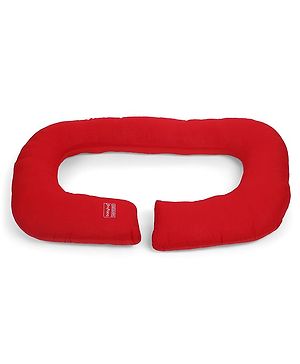 Babyhug C Shape Maternity Pillow - Red