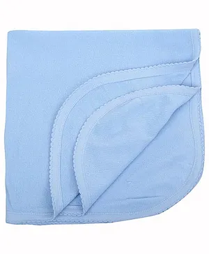 Tinycare Plain Bath Towel - Blue