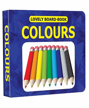 Dreamland Colours Board Book for Children  , Easy to hold Early Learning Picture Book to Learn Colours- Lovely Board Book Series
