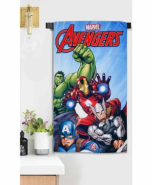 Sassoon Microfiber Bath Towel Avengers Print - Multicolor