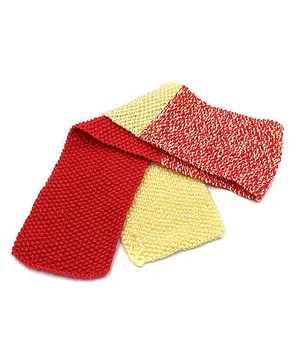 Magic Needles Dual Shaded Scarf - Red