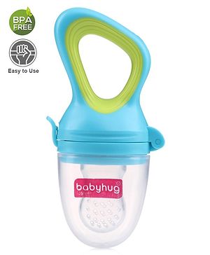 Babyhug Silicone Fruit and Food Nibbler - Blue
