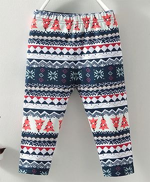 Kookie Kids Full Length Printed Leggings - Multicolor