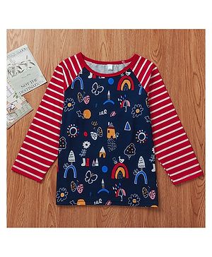 Kookie Kids Full Sleeves Sweatshirt - Multicolor