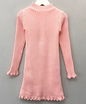 Kookie Kids Full Sleeves Pullover Sweater -  Pink