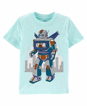 Carters Robot Jersey Tee -...