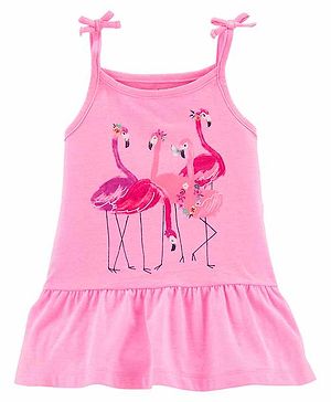 Carters Flamingo Jersey Tank -...