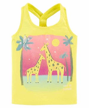 Carters Giraffe Racerback Tank...