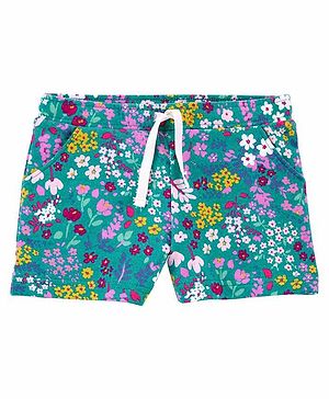 Carters Floral Pull-On Shorts...