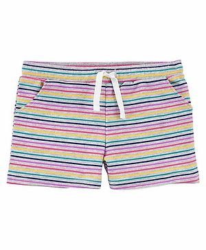 Carter's Striped Pull On Shorts - Multicolor