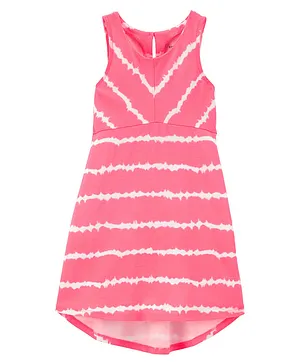 Carter's Tie-Dye Jersey Dress - Pink