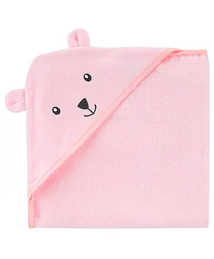 Carter's  Bear Hooded Towel - Pink