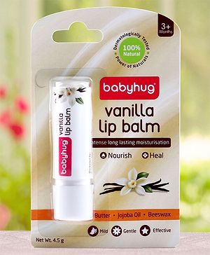 Babyhug Vanilla Lip Balm - 4.5 g