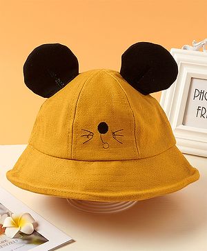 Babyhug Hat Yellow - Circumference 57 cm - 8 to 10 Y Yellow