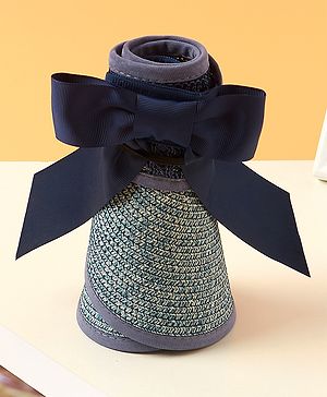 Babyhug Summer Hat Blue - Circumference 56.5 cm - 6 to 8 Y Blue