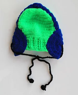 Woonie Handmade Headphone Cap - Circumference - 43 - Green
