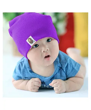 Syga Knitted Cap Purple - Circumference 40 to 55 cm